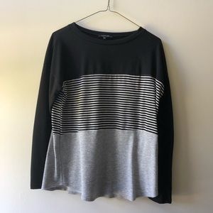 Roolee Color Block Stripe Long Sleeve